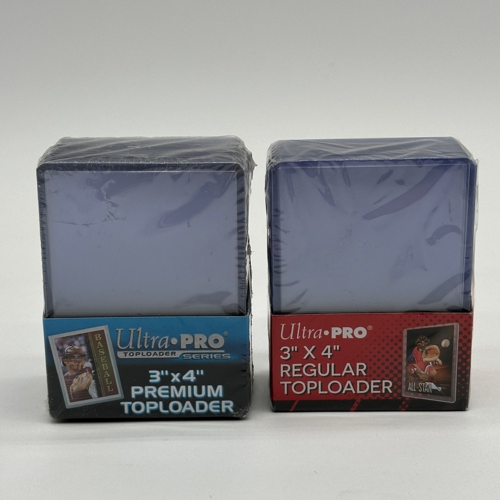 ultra pro 3x4” regular top‎ loaders, 2 X 25 packs, sealed!